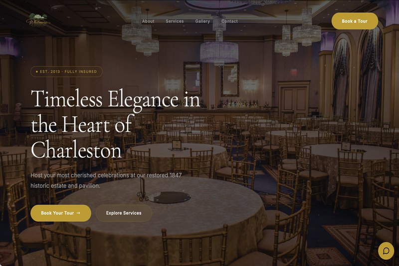 The Whitmore Estate website